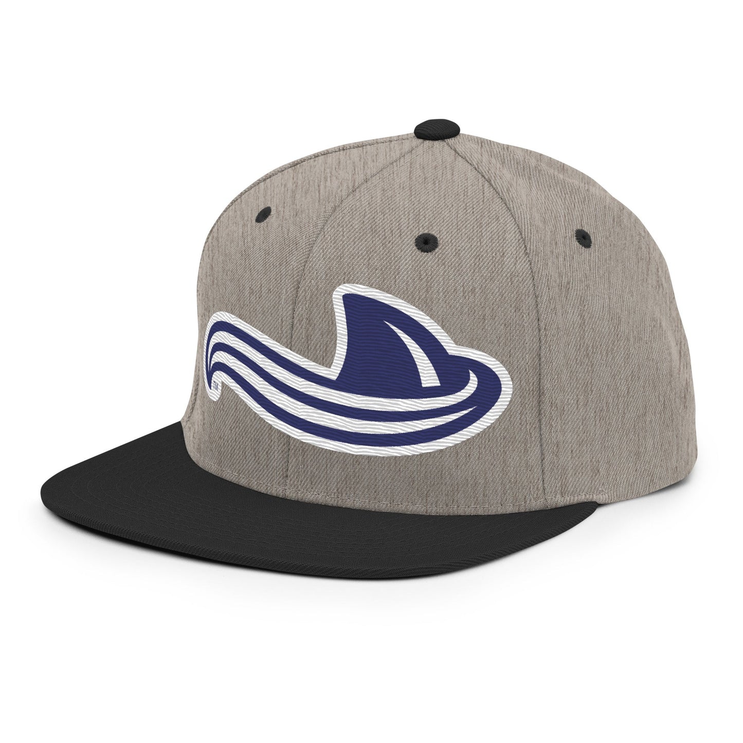 Snapback Hat | University South Carolina Beaufort Track & Field | Fin Logo
