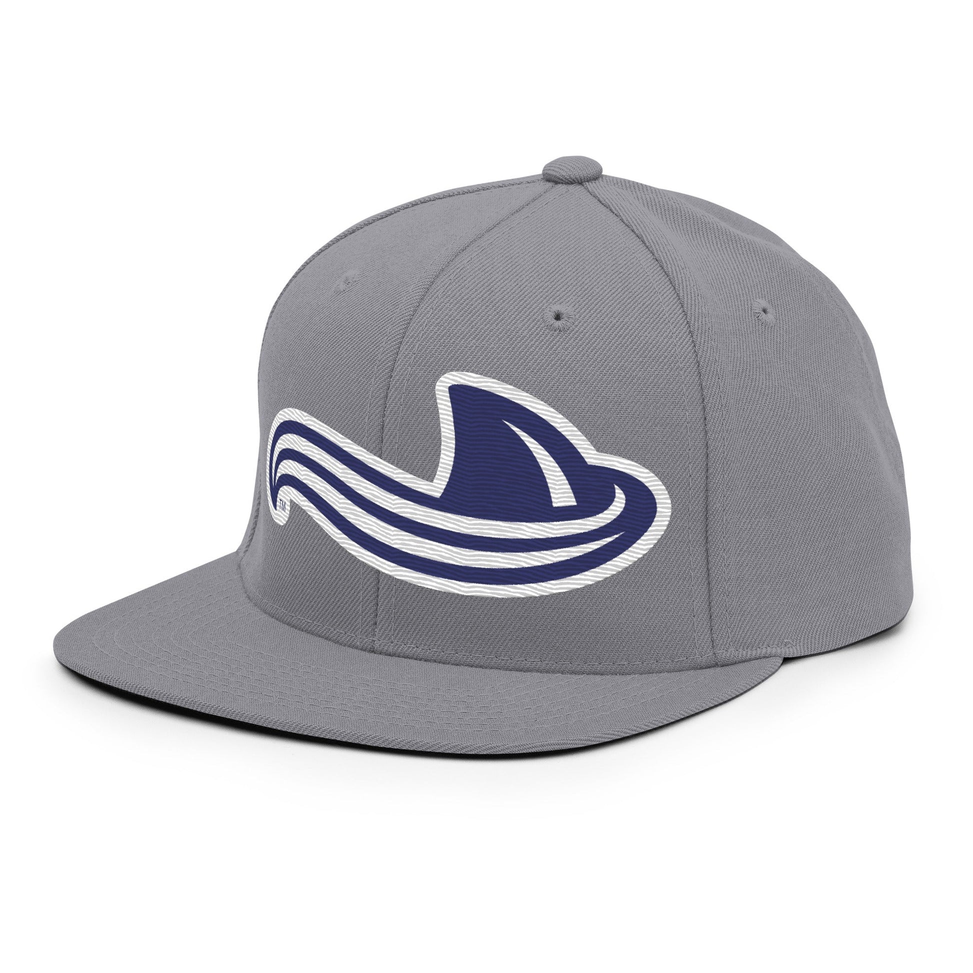 Snapback Hat | University South Carolina Beaufort Track & Field | Fin Logo