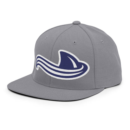 Snapback Hat | University South Carolina Beaufort Track & Field | Fin Logo