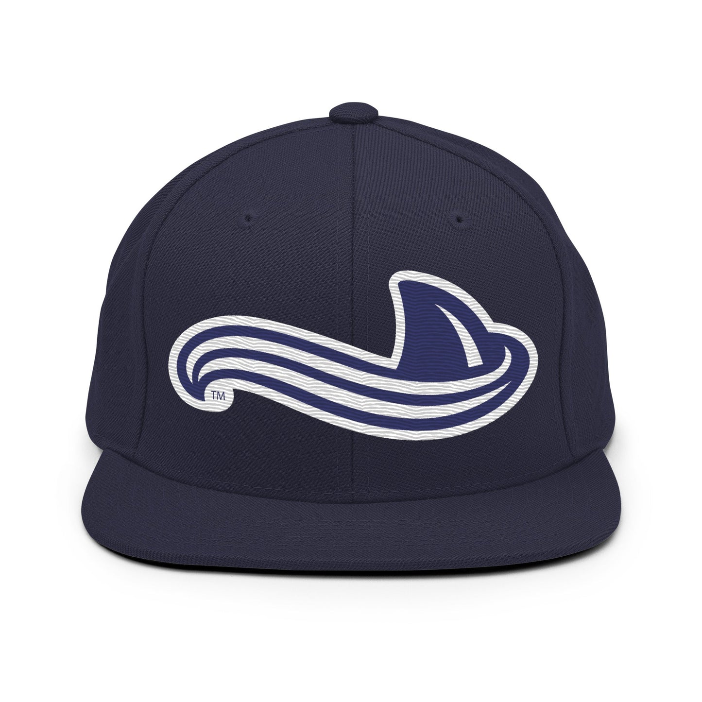 Snapback Hat | University South Carolina Beaufort Track & Field | Fin Logo