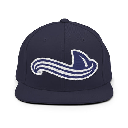 Snapback Hat | University South Carolina Beaufort Track & Field | Fin Logo