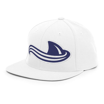 Snapback Hat | University South Carolina Beaufort Track & Field | Fin Logo