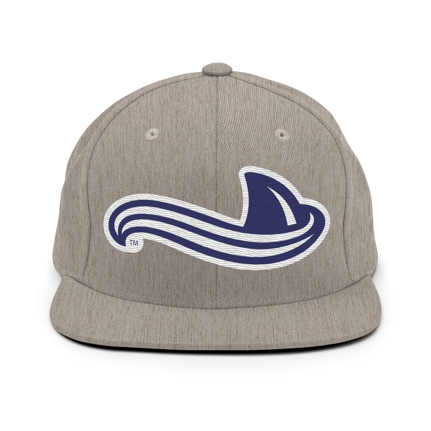 Snapback Hat | University South Carolina Beaufort Track & Field | Fin Logo