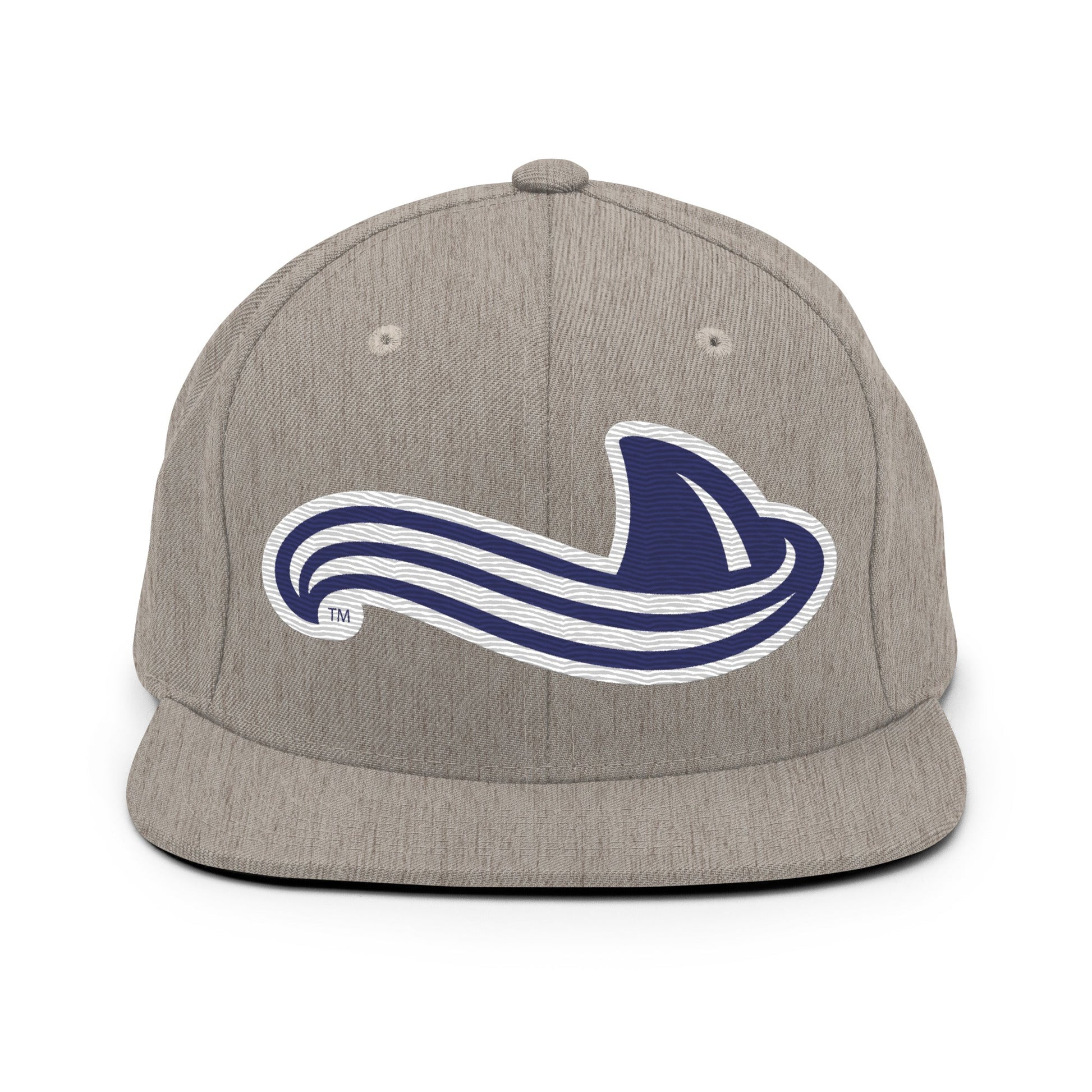 Snapback Hat | University South Carolina Beaufort Track & Field | Fin Logo