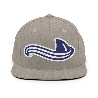 Snapback Hat | University South Carolina Beaufort Track & Field | Fin Logo