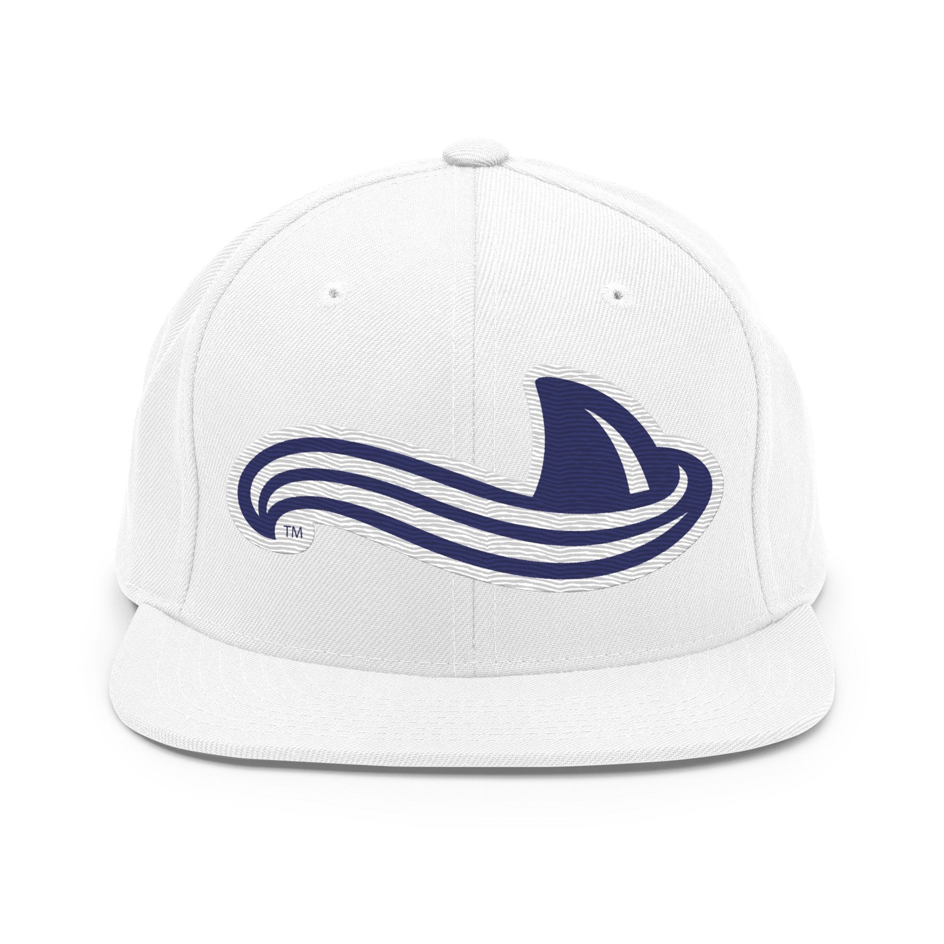 Snapback Hat | University South Carolina Beaufort Track & Field | Fin Logo