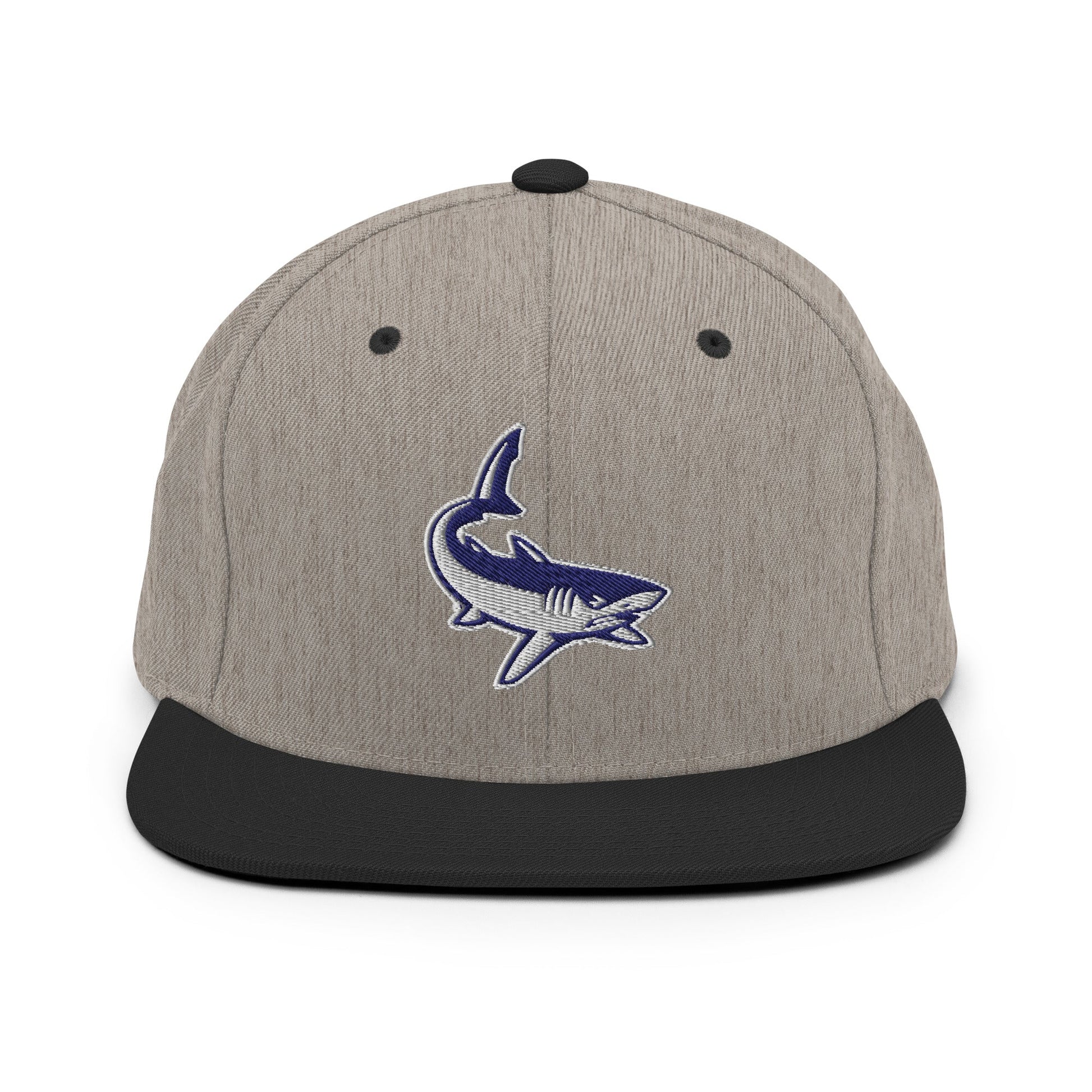 Snapback Hat | University South Carolina Beaufort Track & Field | Shark Logo