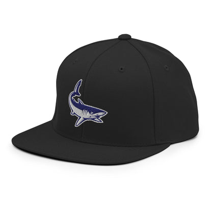 Snapback Hat | University South Carolina Beaufort Track & Field | Shark Logo
