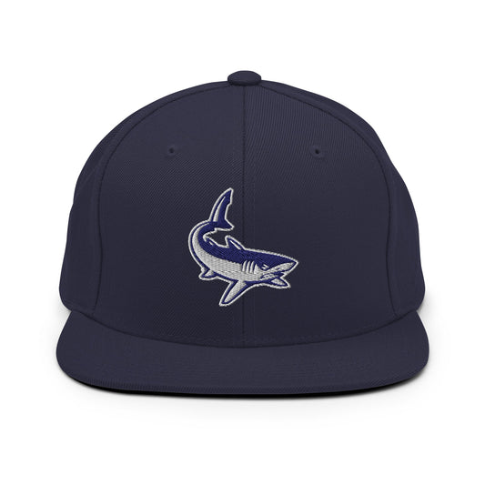Snapback Hat | University South Carolina Beaufort Track & Field | Shark Logo