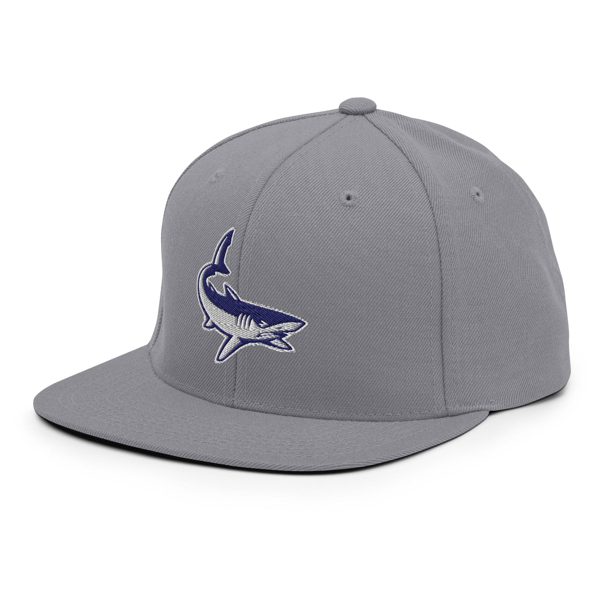Snapback Hat | University South Carolina Beaufort Track & Field | Shark Logo