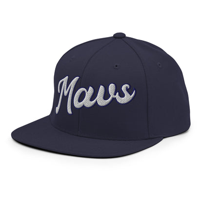 Snapback Hat | Upper Makefield Mavs Fastpitch | Script Logo