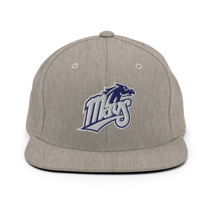 Snapback Hat | Upper Makefield Youth Baseball & Softball League | Blue Mavs Logo