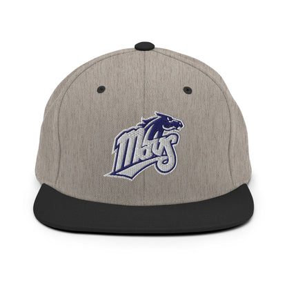 Snapback Hat | Upper Makefield Youth Baseball & Softball League | Blue Mavs Logo