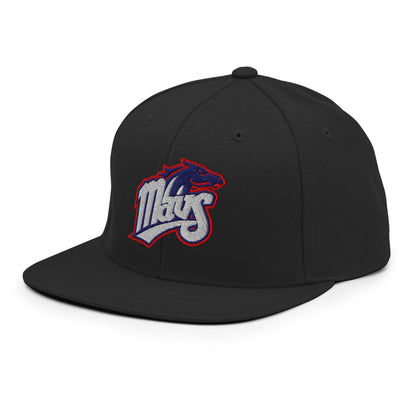 Snapback Hat | Upper Makefield Youth Baseball & Softball League | Mavs Logo