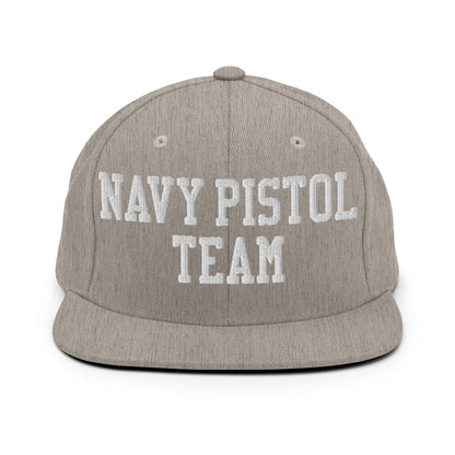 Snapback Hat | USNA Pistol Team | Crest Logo