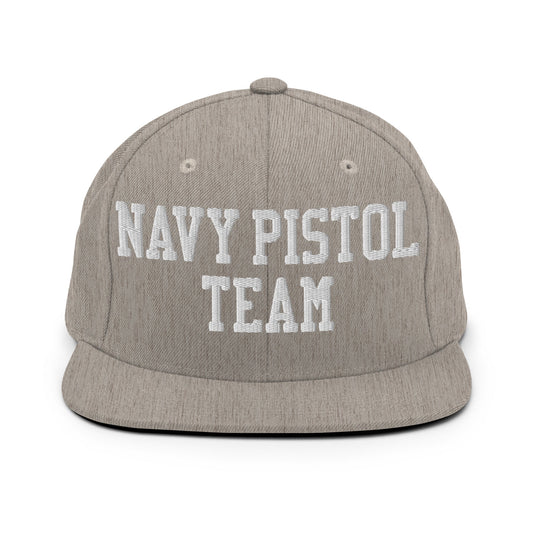 Snapback Hat | USNA Pistol Team | Crest Logo