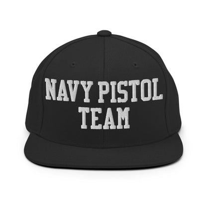 Snapback Hat | USNA Pistol Team | Crest Logo