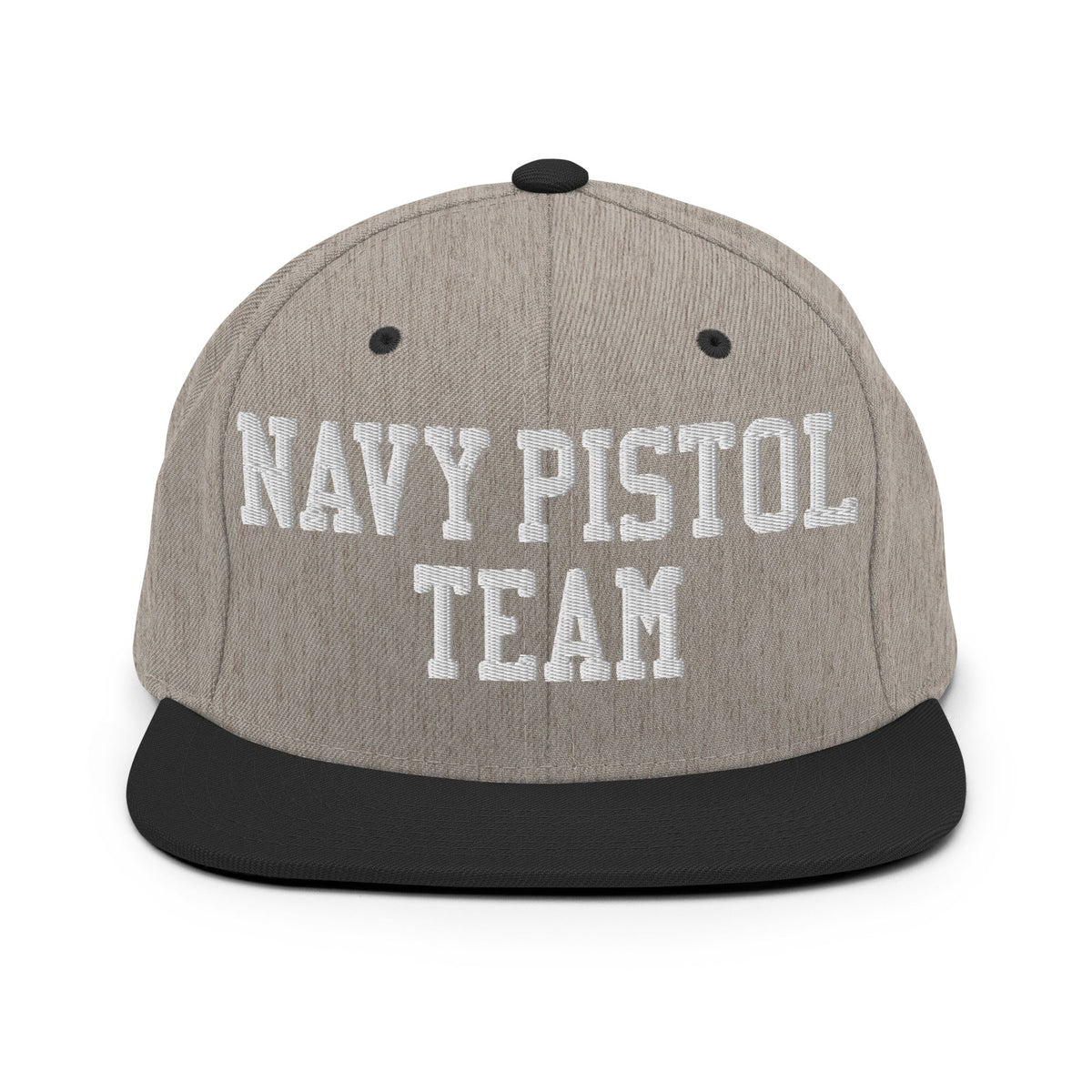 Snapback Hat | USNA Pistol Team | Crest Logo