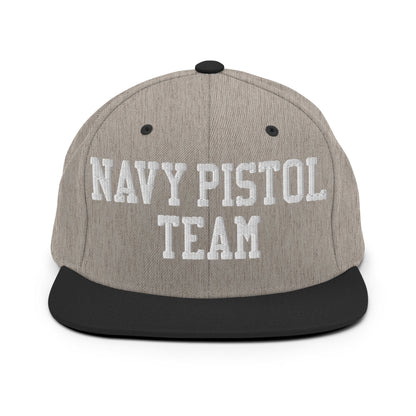 Snapback Hat | USNA Pistol Team | Crest Logo
