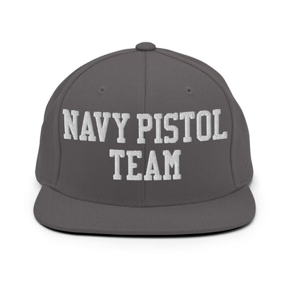 Snapback Hat | USNA Pistol Team | Crest Logo