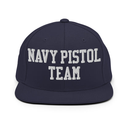 Snapback Hat | USNA Pistol Team | Crest Logo