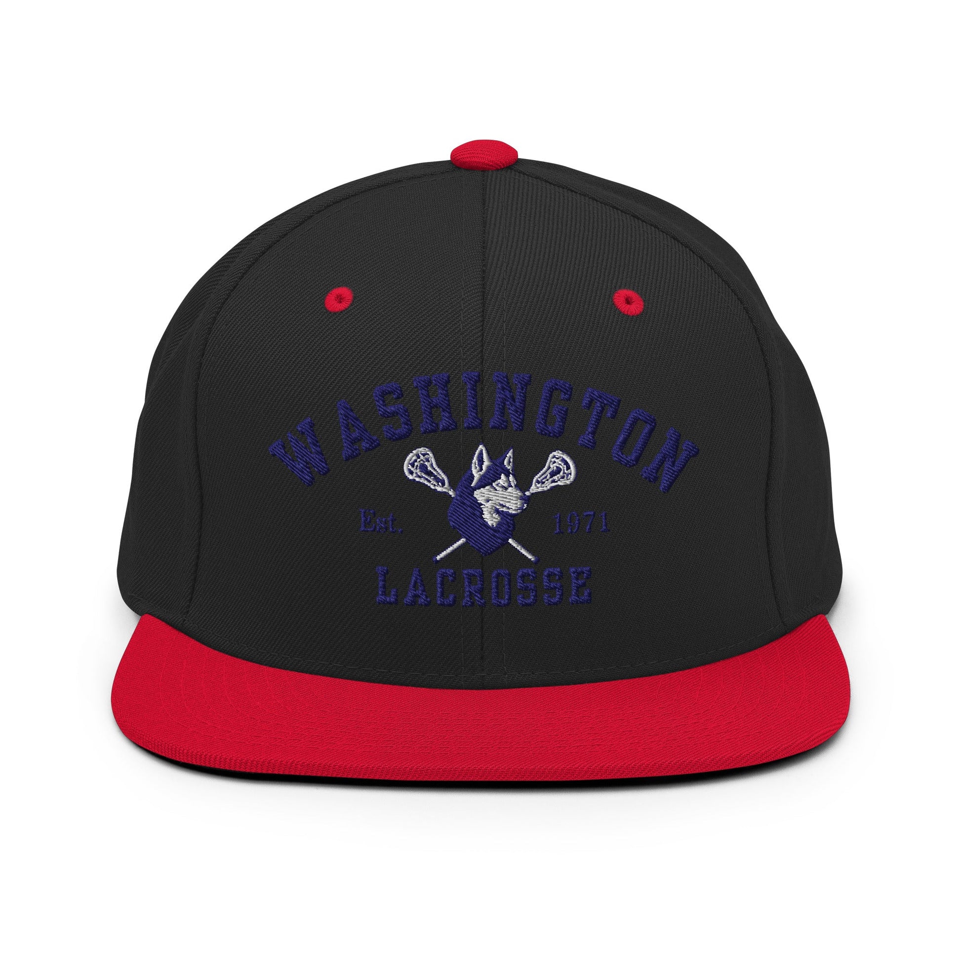 Snapback Hat | UW Women's Club Lacrosse | Washington Lacrosse Logo