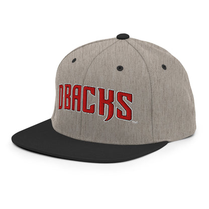 Snapback Hat | VA Diamondbacks | Script Logo