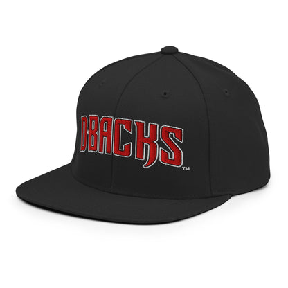 Snapback Hat | VA Diamondbacks | Script Logo