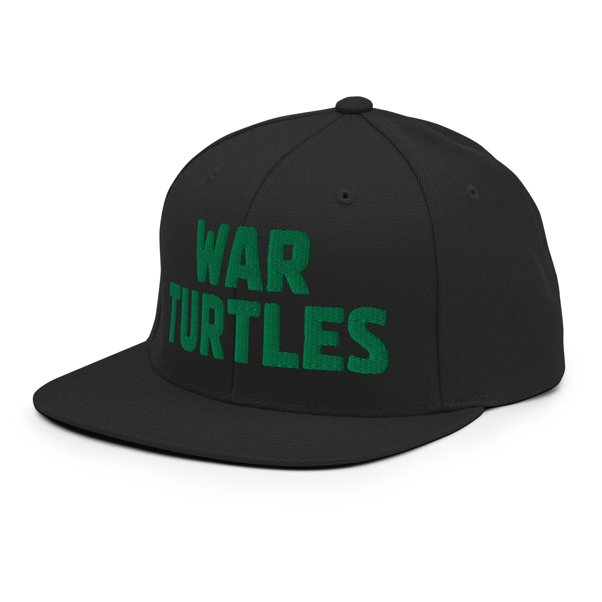 Snapback Hat | War Turtles | Mascot Logo