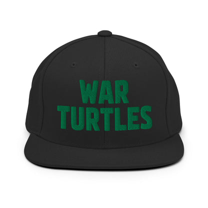Snapback Hat | War Turtles | Mascot Logo