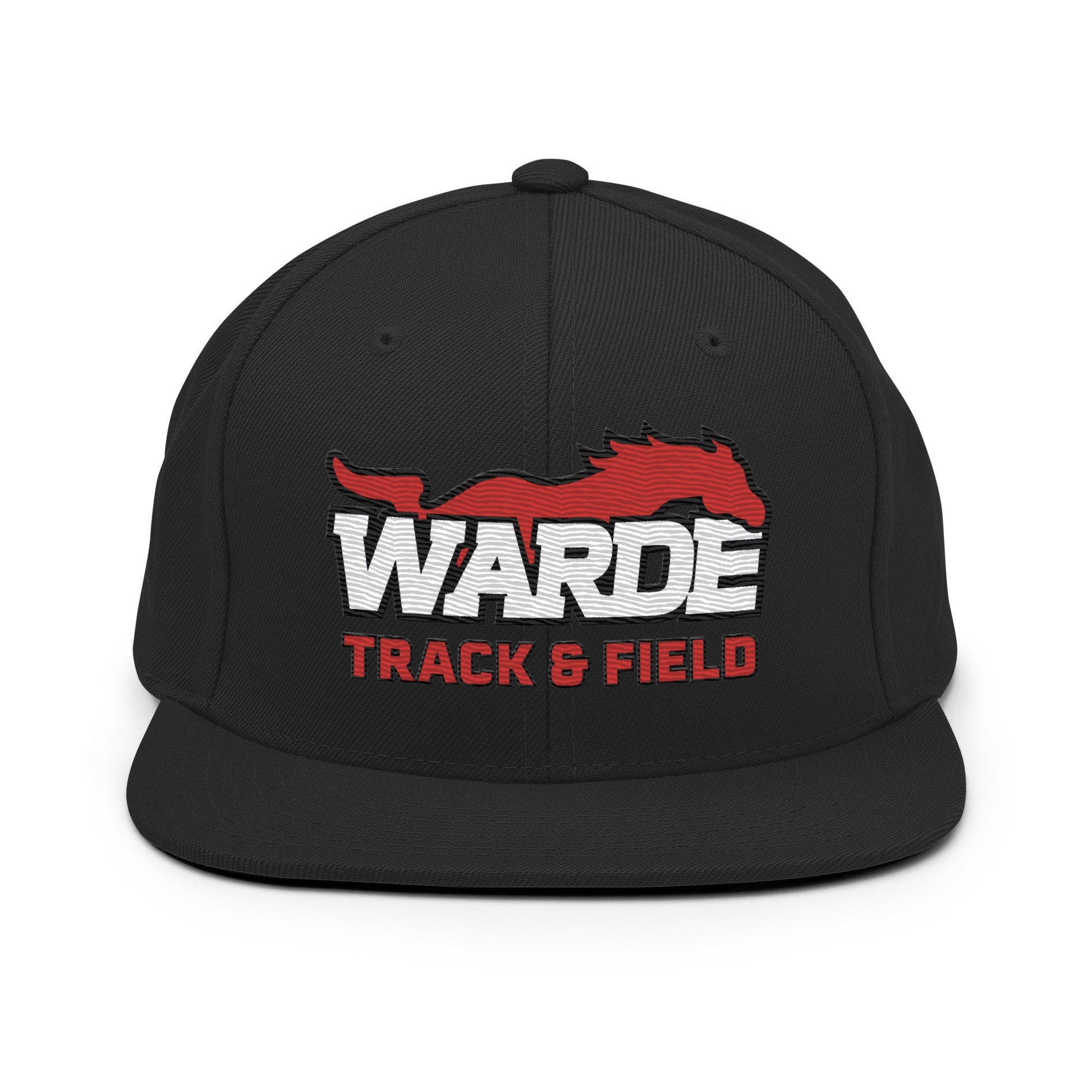 Snapback Hat | Warde Track and Field | Alt Logo