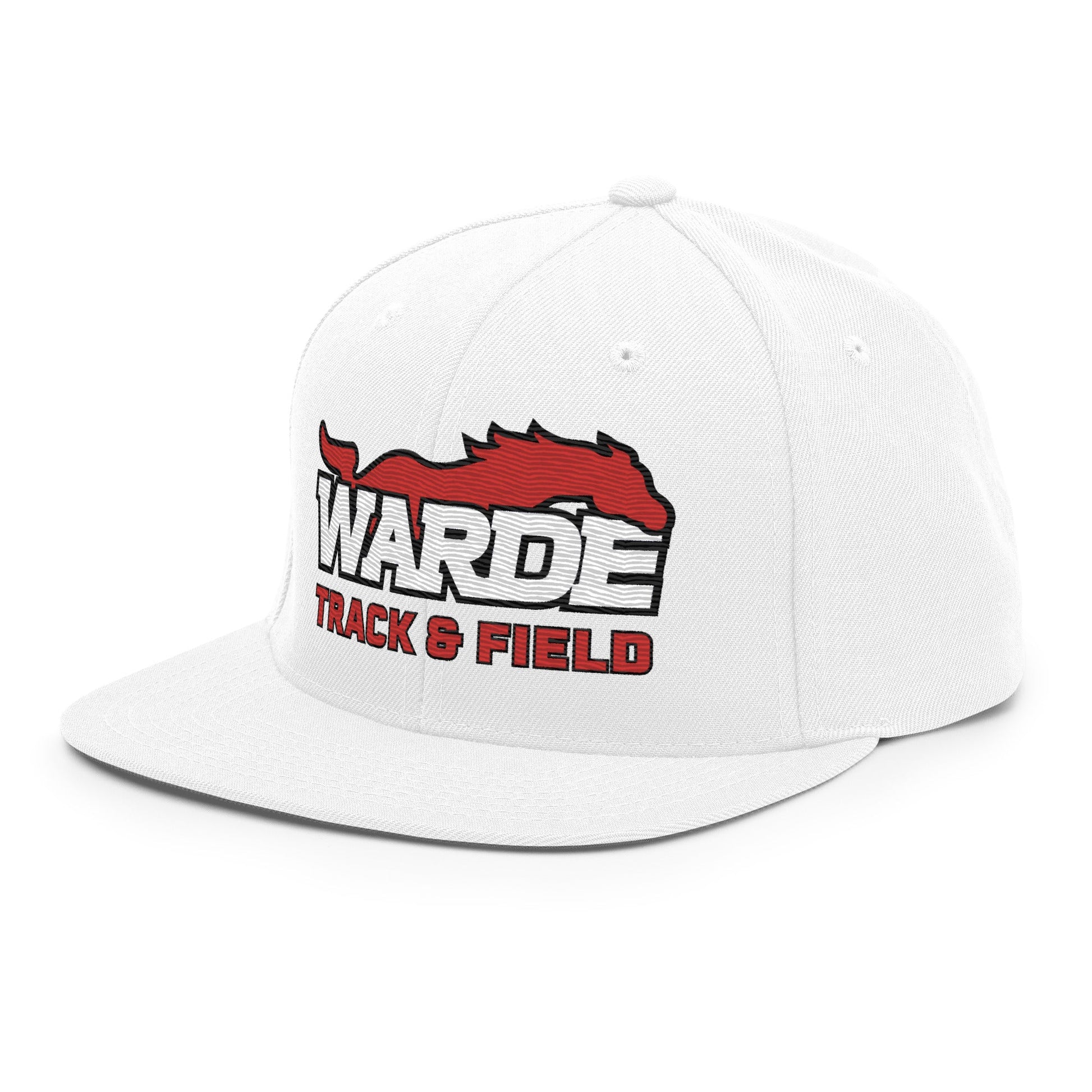Snapback Hat | Warde Track and Field | Alt Logo