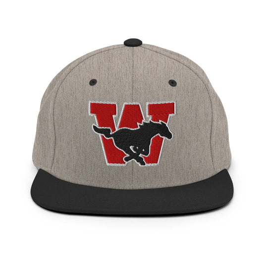 Snapback Hat | Warde Track and Field