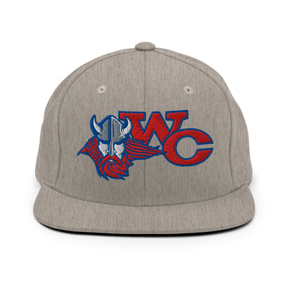 Snapback Hat | Warren Central Lady Vikes | WC Logo