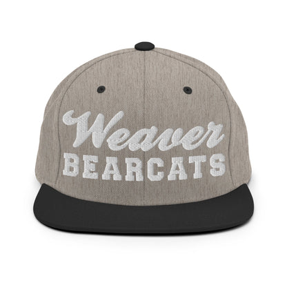 Snapback Hat | Weaver High School | Athletic Crest Logo