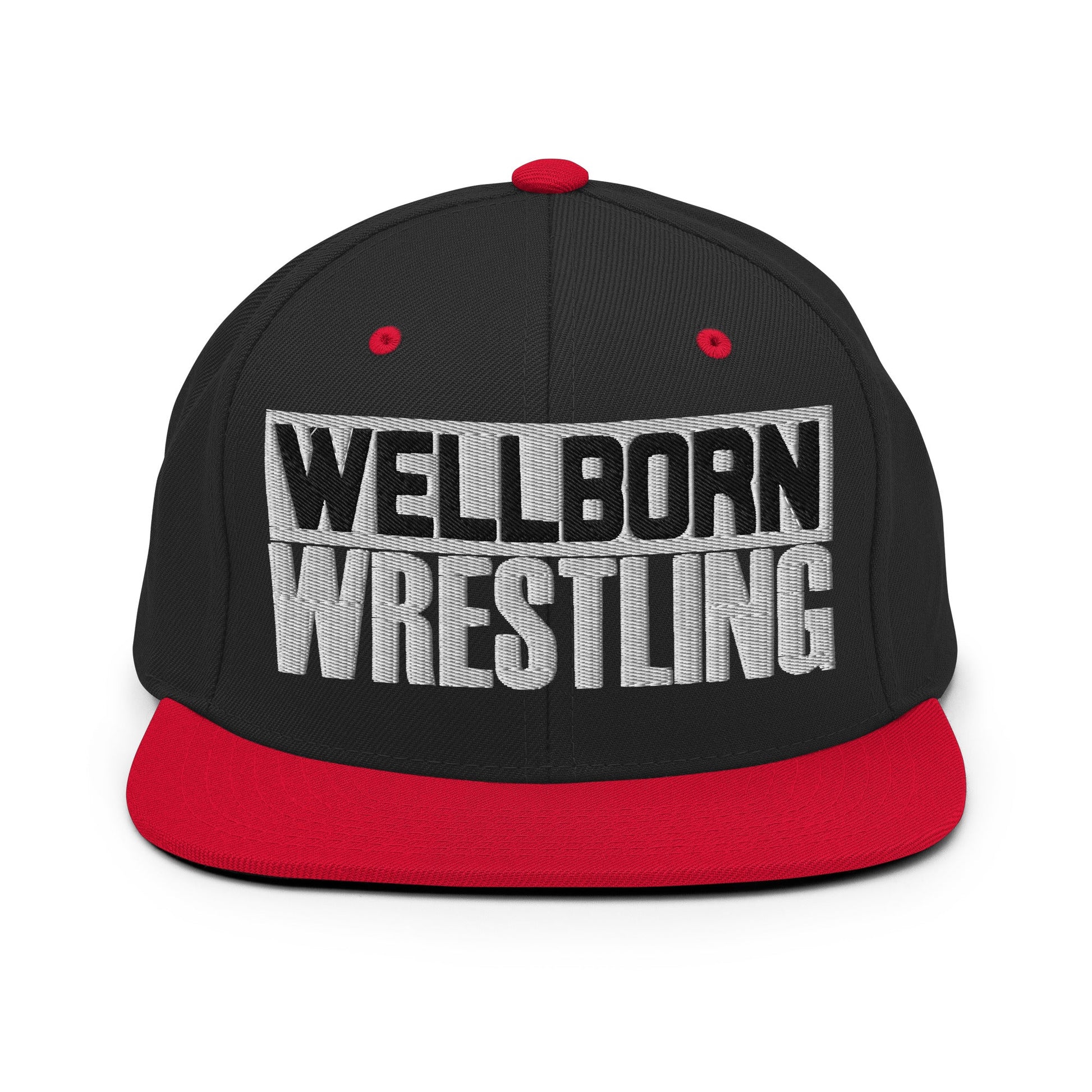 Snapback Hat | Wellborn Youth Wrestling | Script Logo
