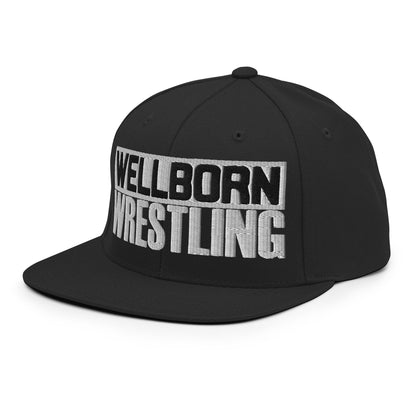 Snapback Hat | Wellborn Youth Wrestling | Script Logo