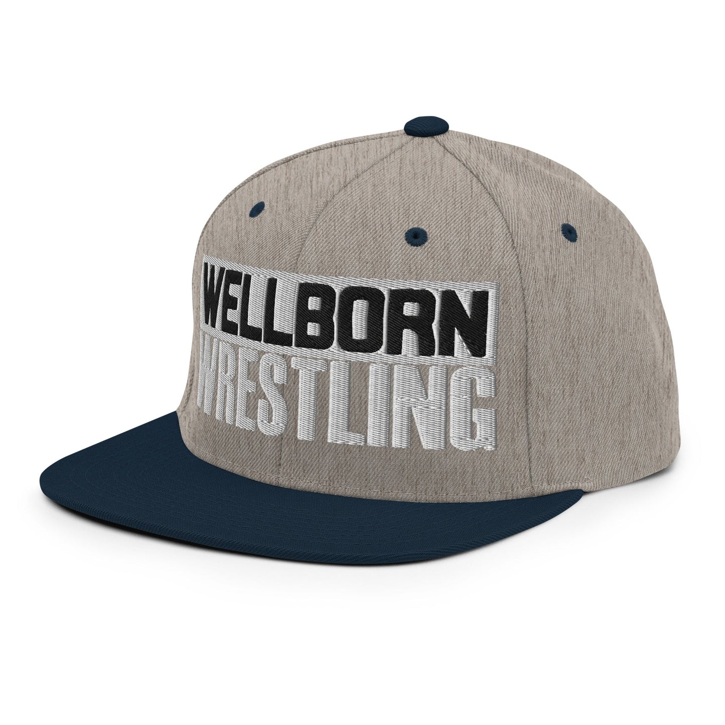 Snapback Hat | Wellborn Youth Wrestling | Script Logo