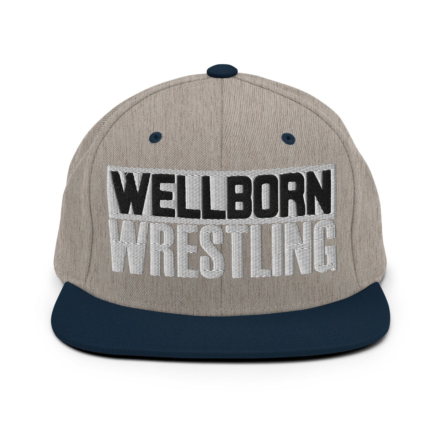 Snapback Hat | Wellborn Youth Wrestling | Script Logo