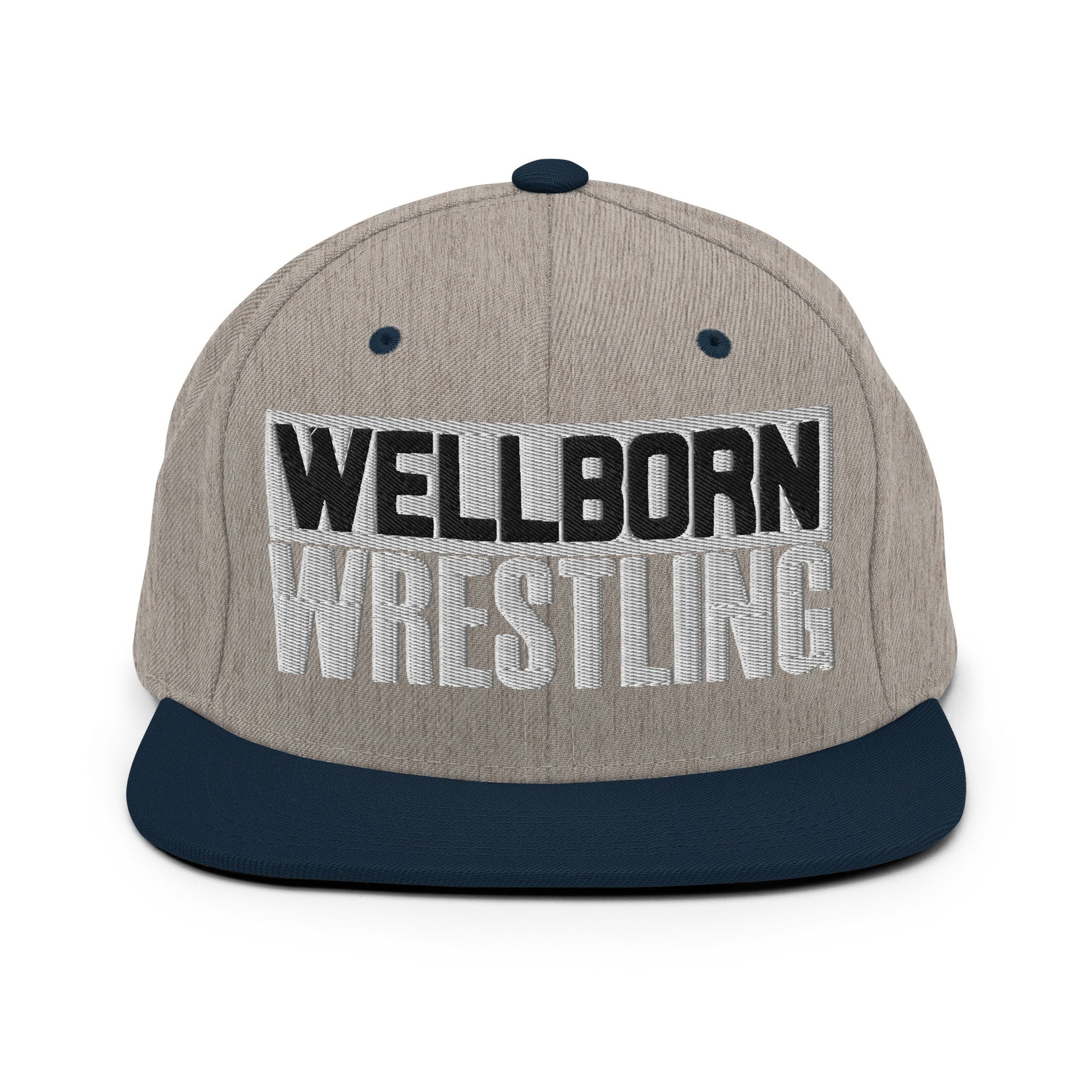Snapback Hat | Wellborn Youth Wrestling | Script Logo