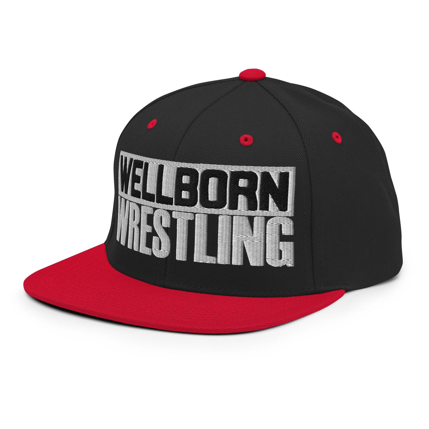 Snapback Hat | Wellborn Youth Wrestling | Script Logo