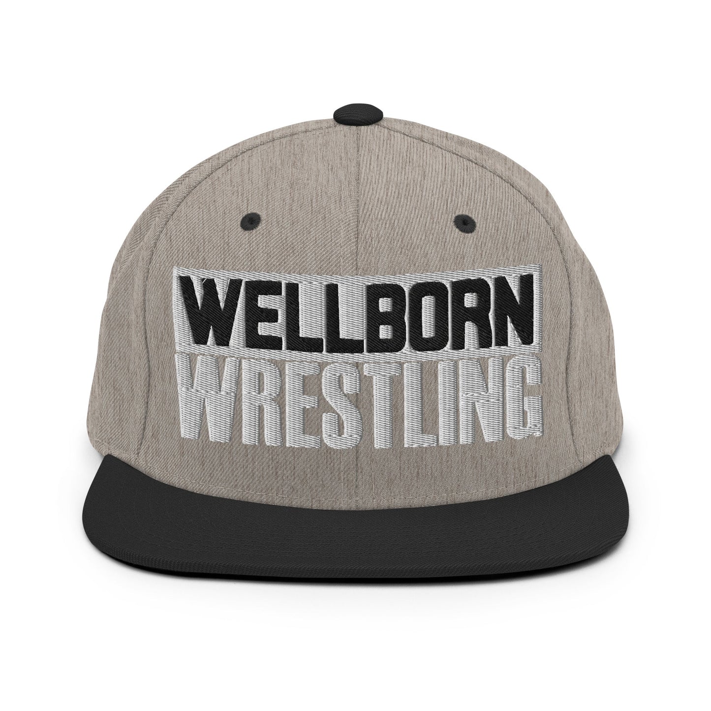 Snapback Hat | Wellborn Youth Wrestling | Script Logo