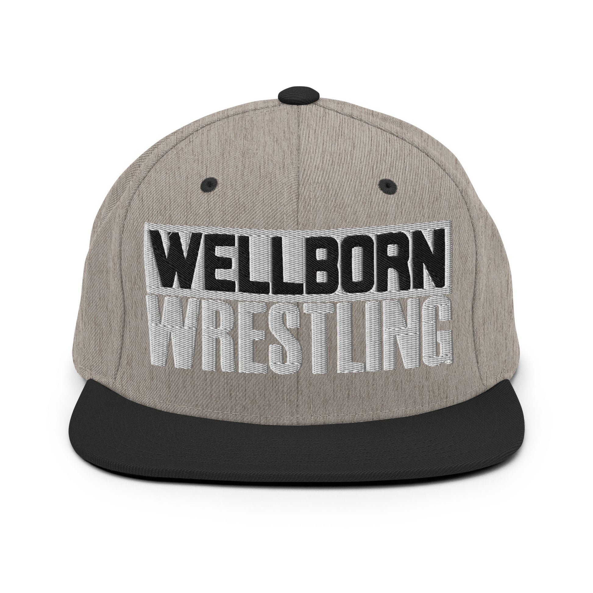 Snapback Hat | Wellborn Youth Wrestling | Script Logo