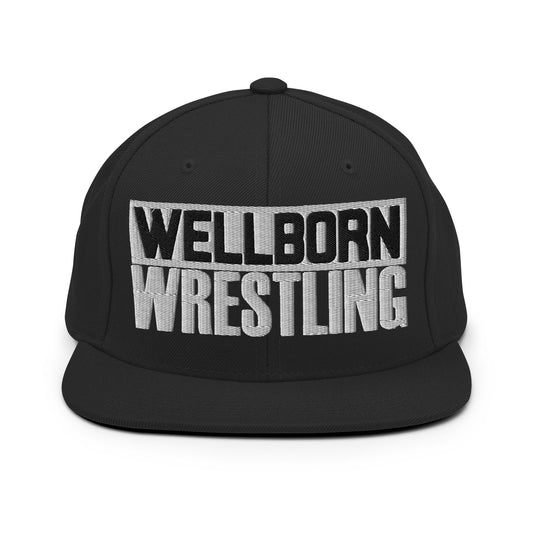 Snapback Hat | Wellborn Youth Wrestling | Script Logo