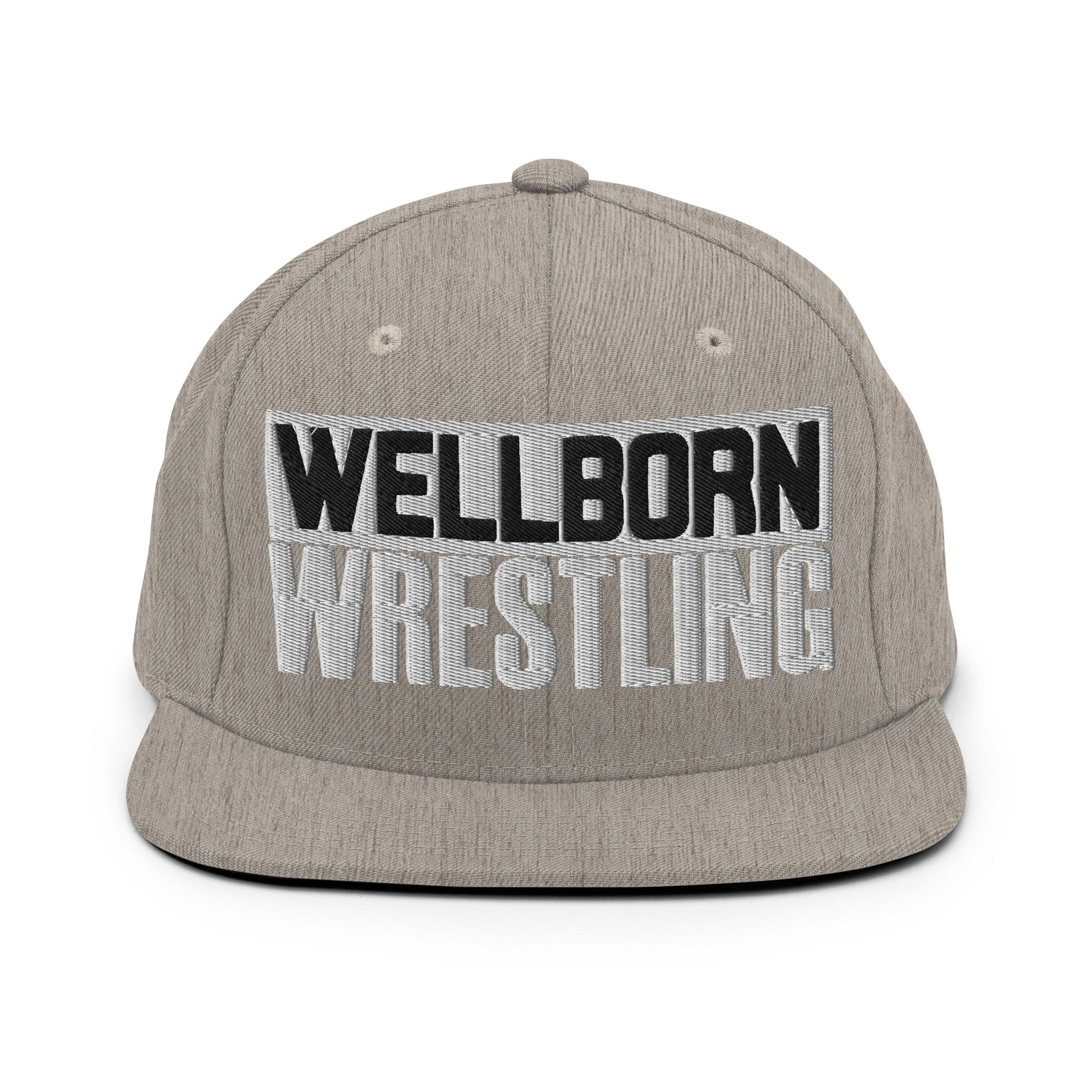 Snapback Hat | Wellborn Youth Wrestling | Script Logo