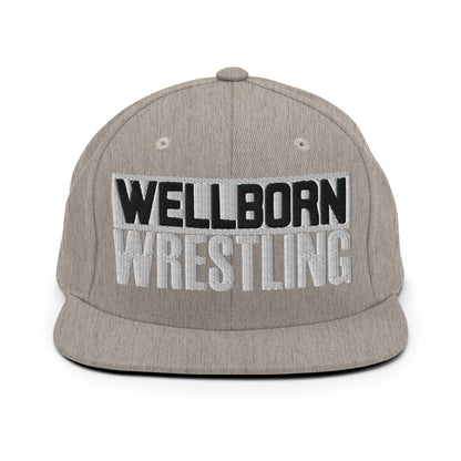 Snapback Hat | Wellborn Youth Wrestling | Script Logo