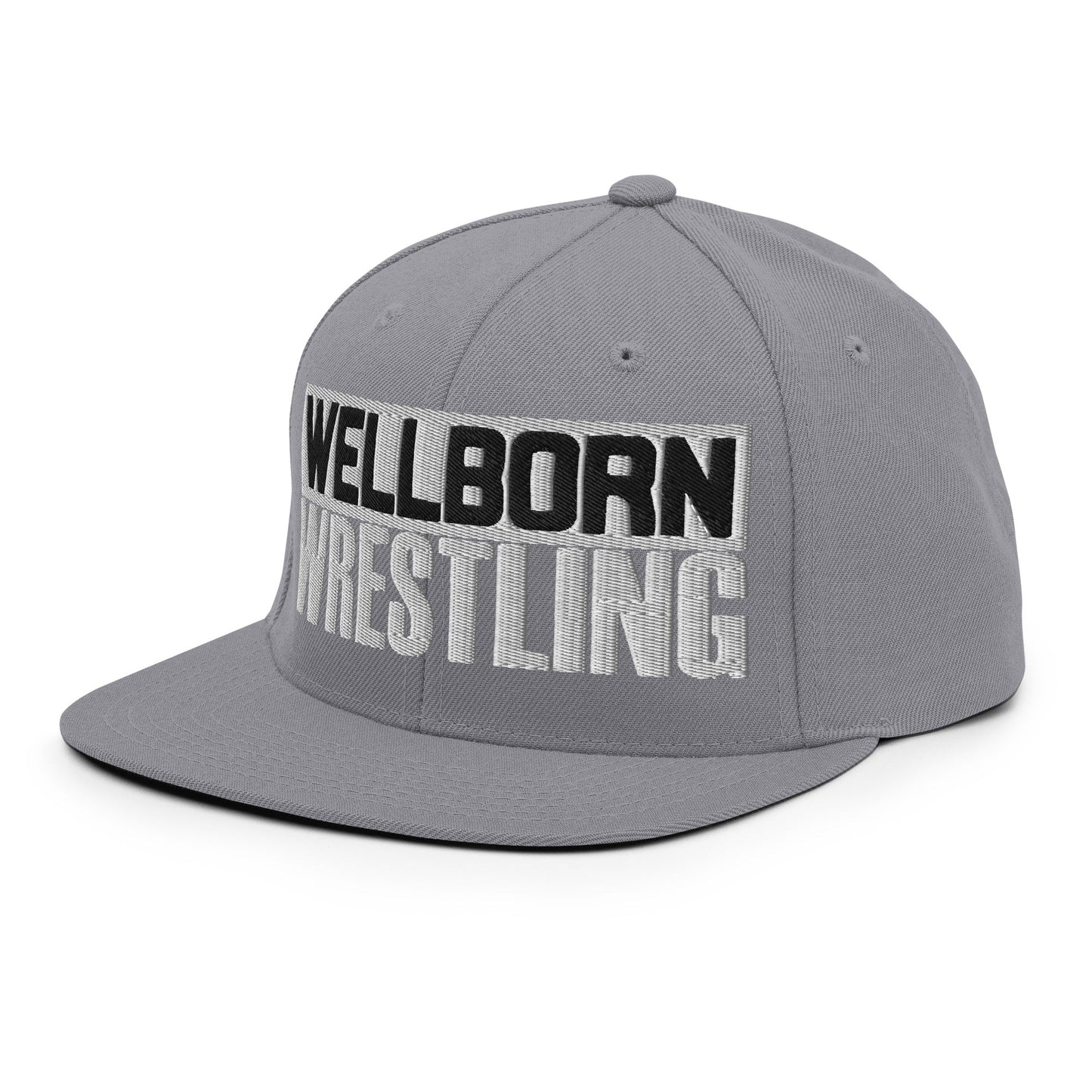 Snapback Hat | Wellborn Youth Wrestling | Script Logo