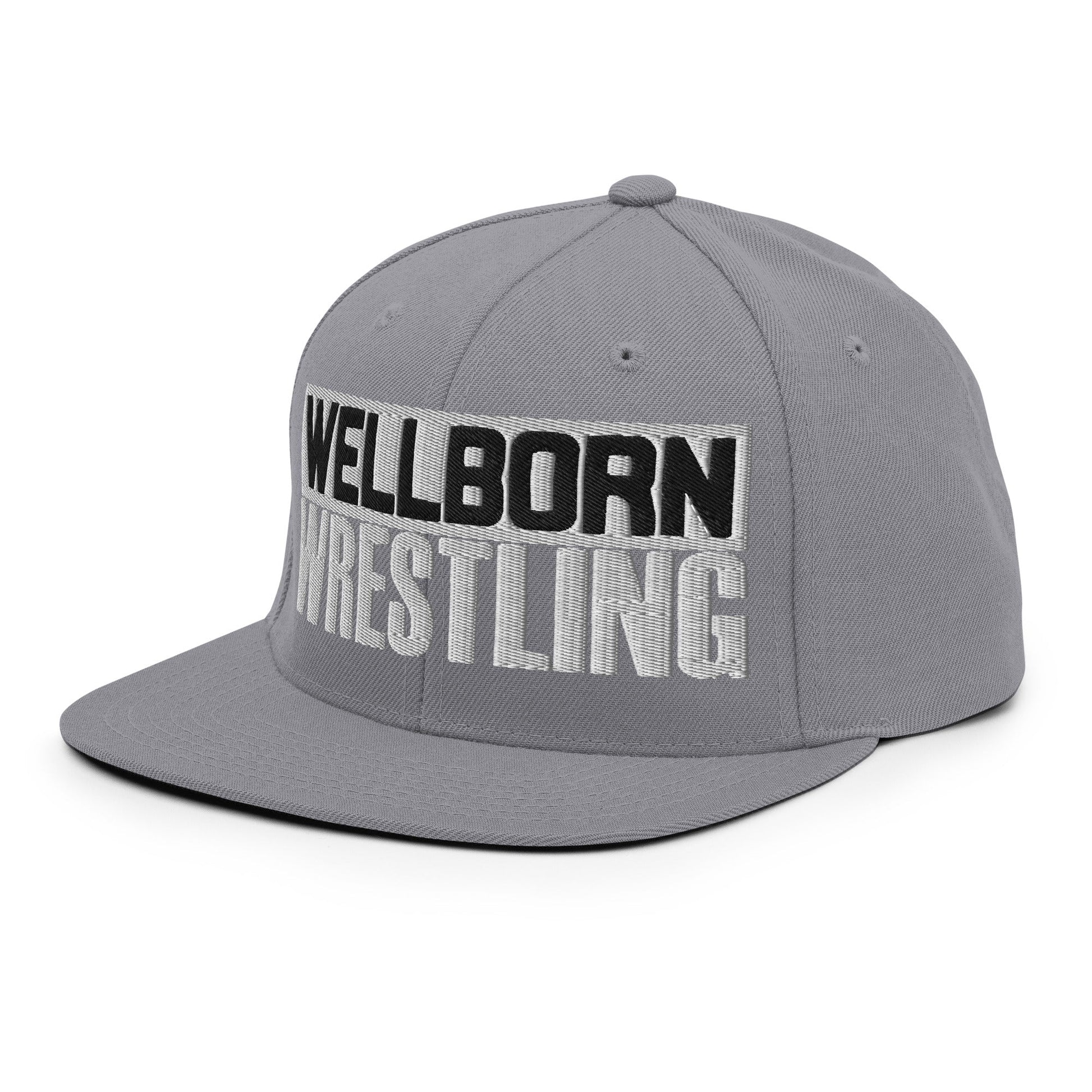 Snapback Hat | Wellborn Youth Wrestling | Script Logo