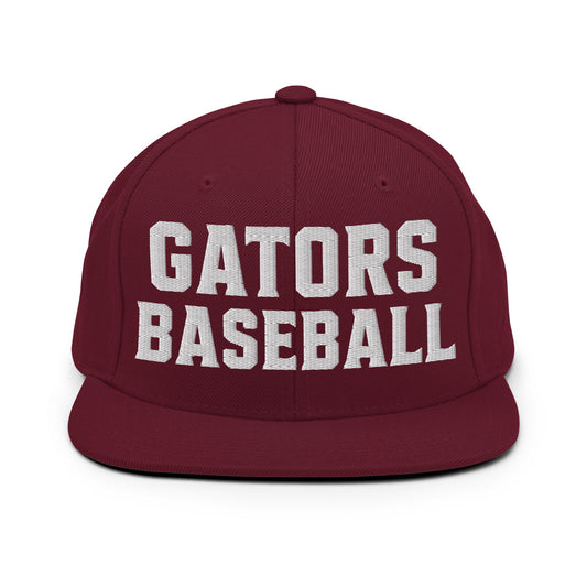 Snapback Hat | West Memphis Community Christian College Gators | Emblem Logo