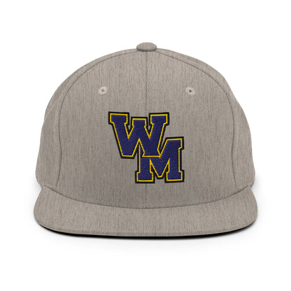 Snapback Hat | West Memphis Community Christian College Gators | WM-Mark Logo